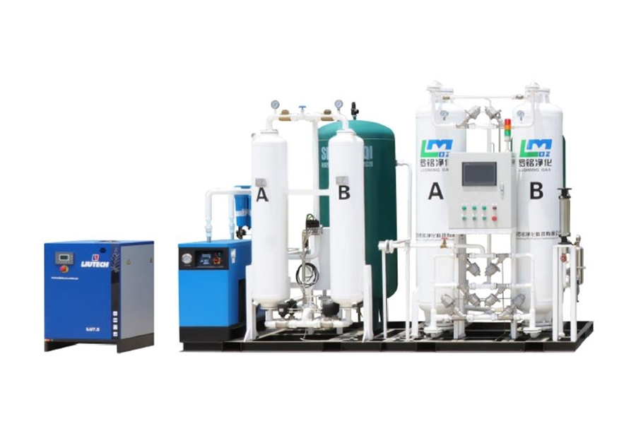 Sistema médico de enchimento de oxigênio no local