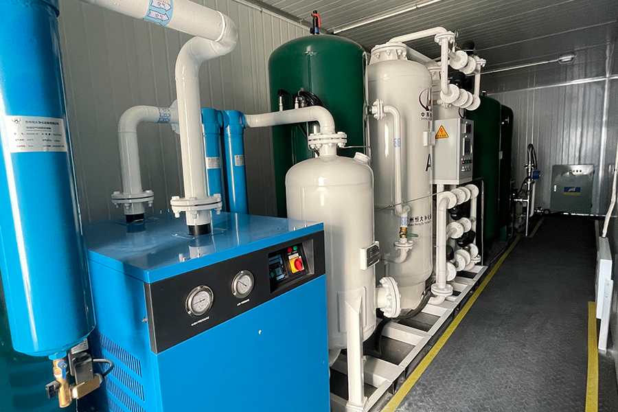 Gerador de nitrogênio tipo recipiente PSA