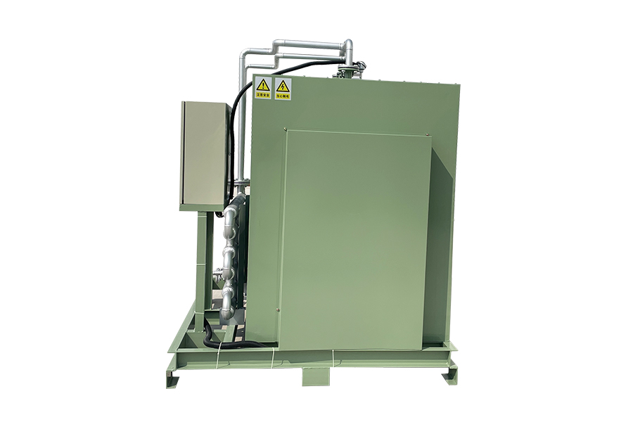 Unidade quadrada de produção de hidrogênio por decomposição de amônia