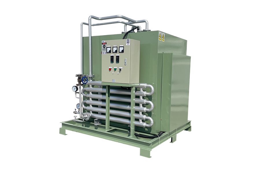 Unidade quadrada de produção de hidrogênio por decomposição de amônia