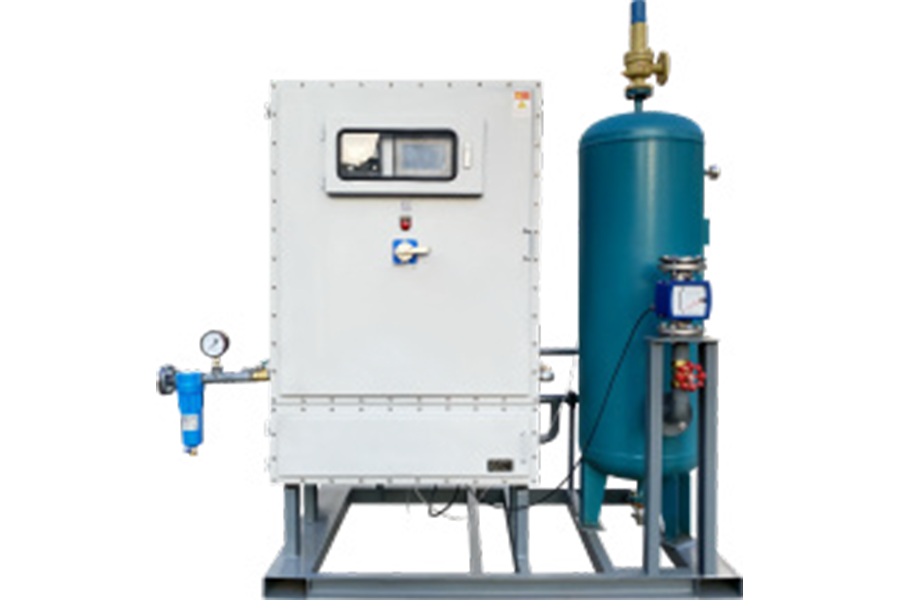 Dispositivo de proporção de nitrogênio e hidrogênio