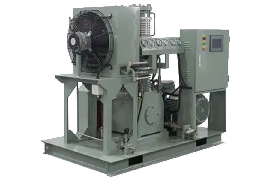 Impulsionador de gás