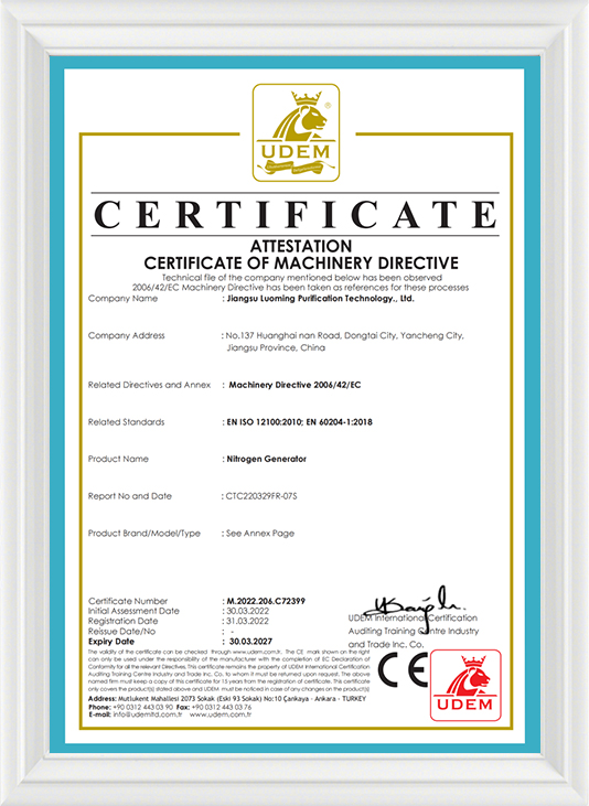 Gerador CE-Nitrogênio