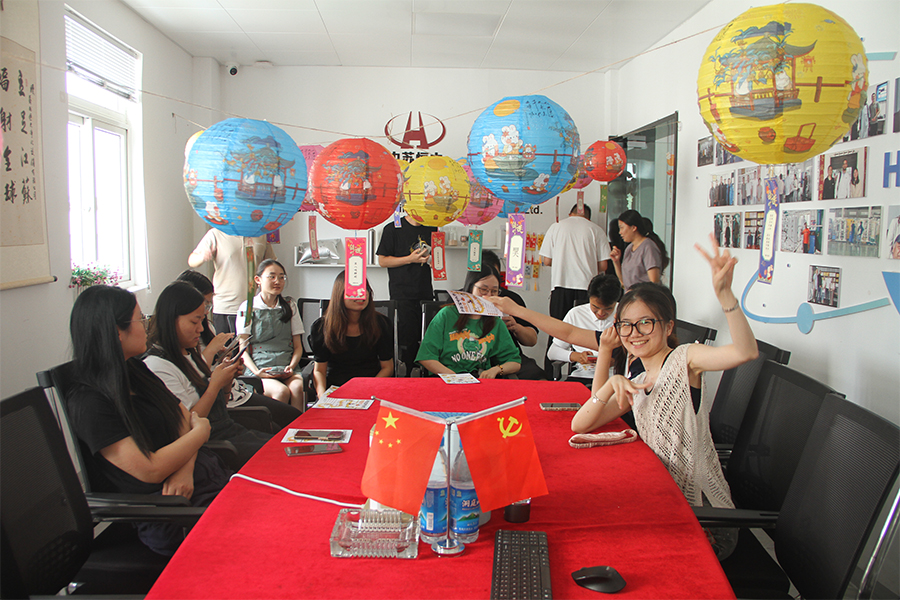 Jiangsu Luoming realiza atividades do Festival do Meio Outono