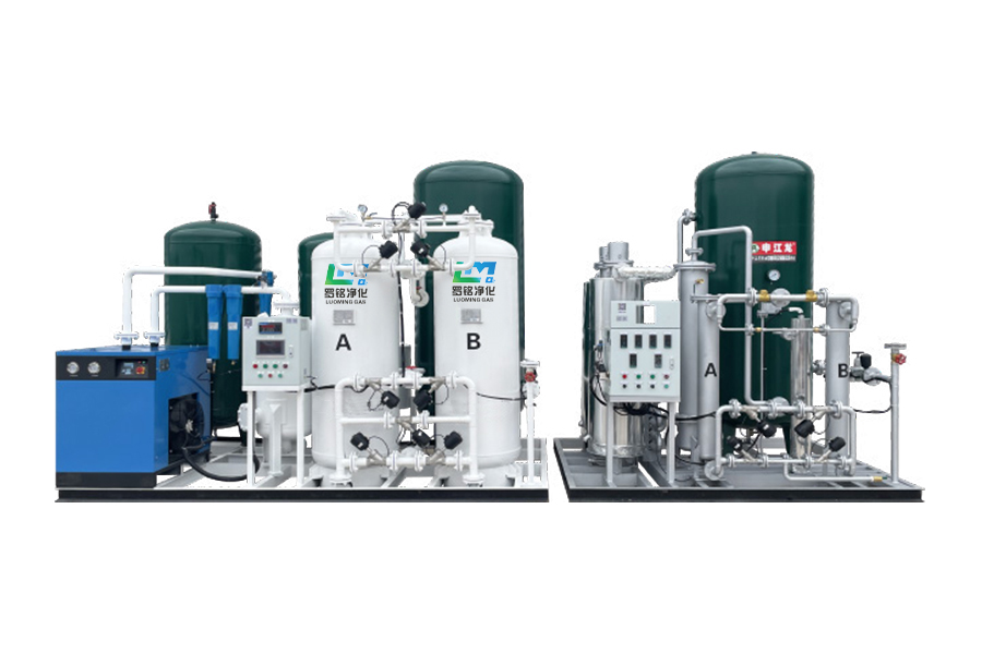Gerador de nitrogênio para purificação de carbono série HDFC