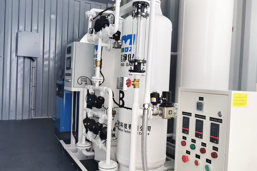 Gerador de oxigênio em contêineres de 10 metros cúbicos